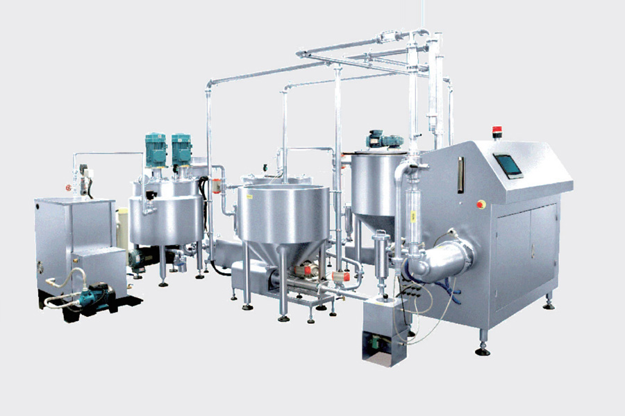 全自动慕斯煮料一体机